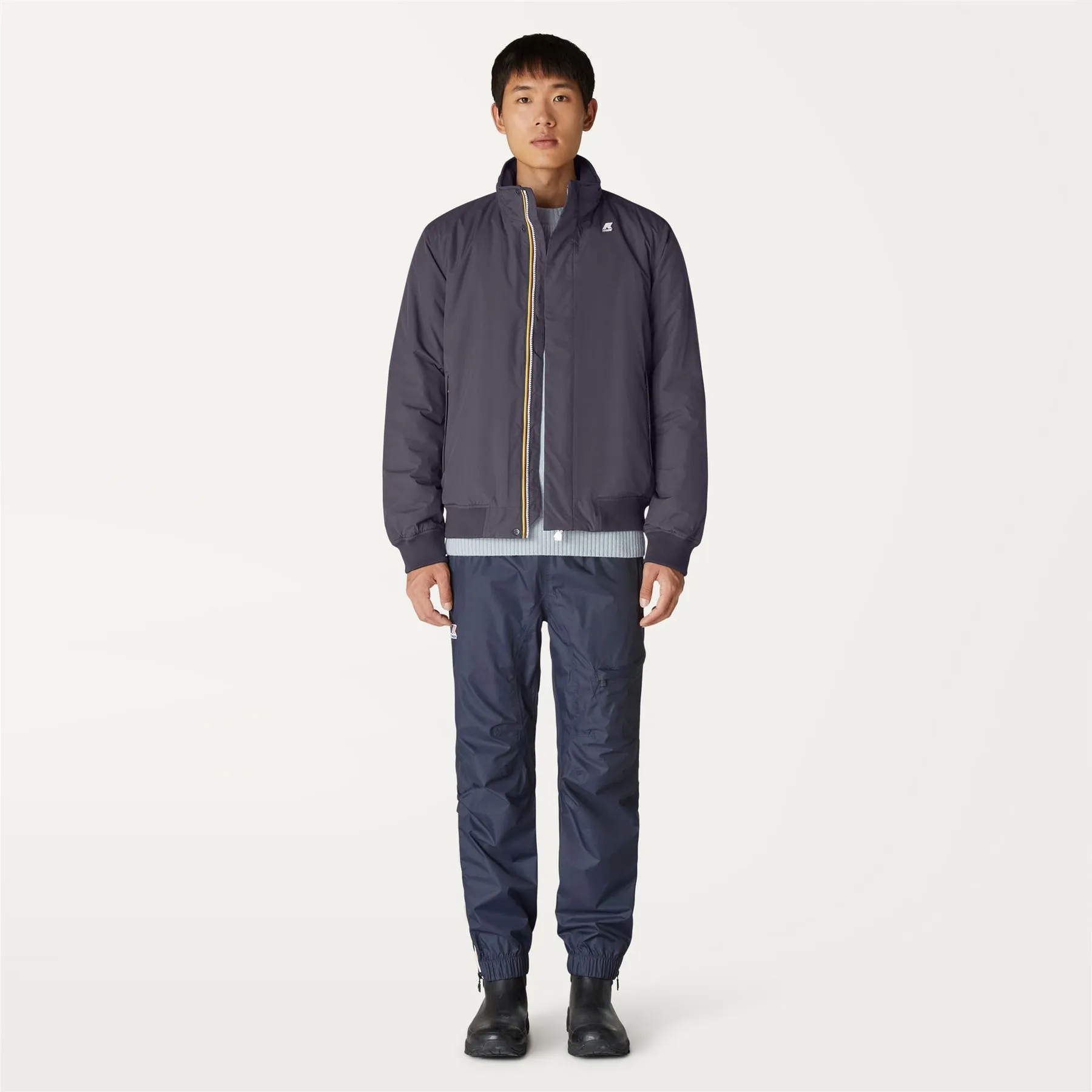 Amaury Ripstop Marmotta - Men Jacket in Blue Depht