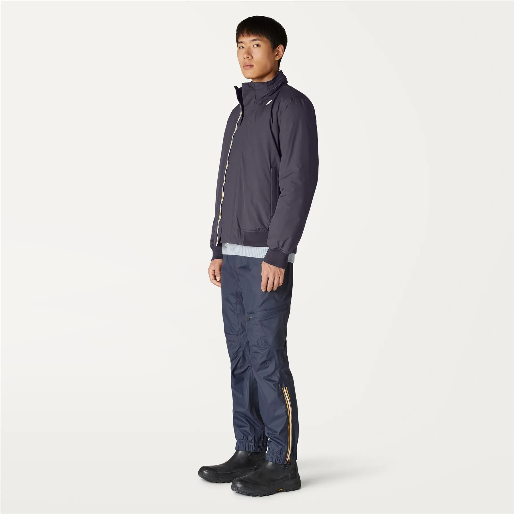 Amaury Ripstop Marmotta - Men Jacket in Blue Depht