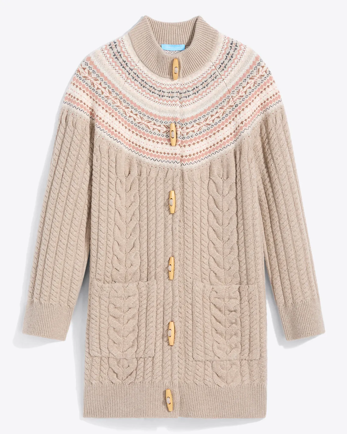 Fairisle Toggle Sweater