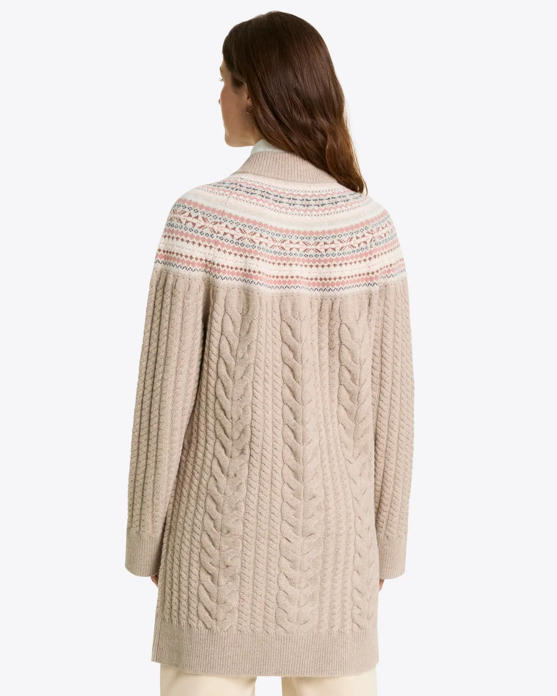 Fairisle Toggle Sweater