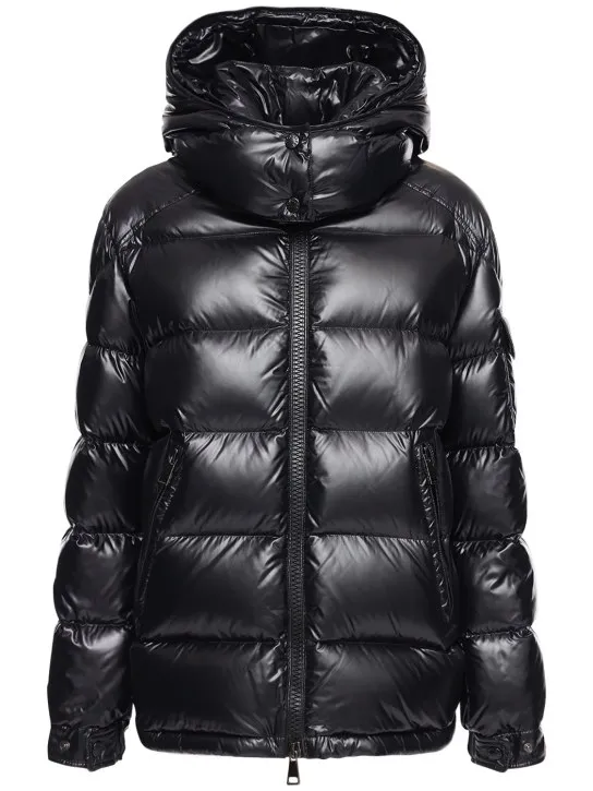 Moncler   Maire nylon laqué short down jacket 