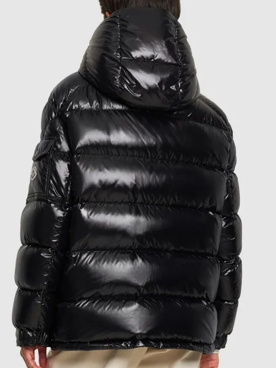 Moncler   Maire nylon laqué short down jacket 