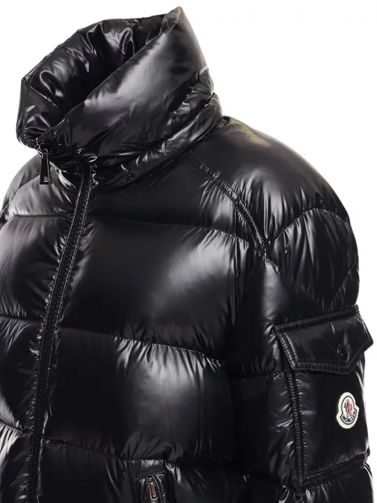 Moncler   Maire nylon laqué short down jacket 