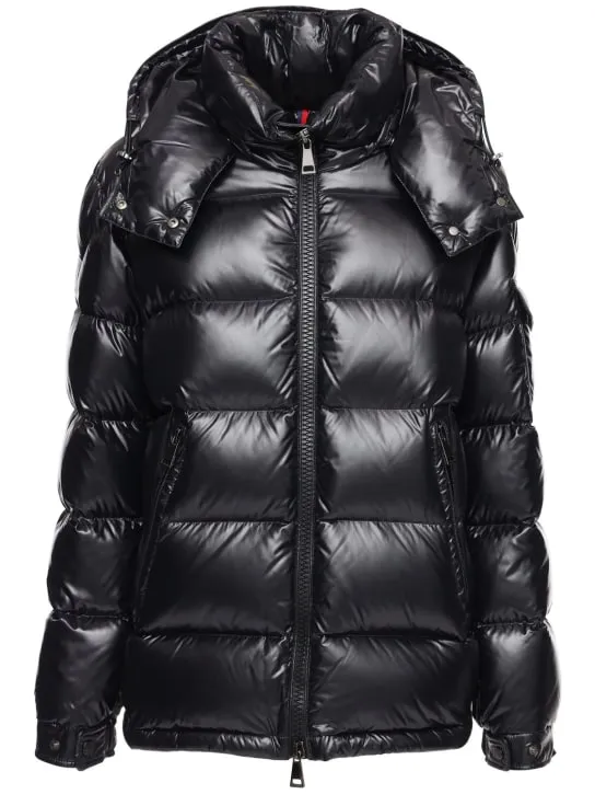 Moncler   Maire nylon laqué short down jacket 