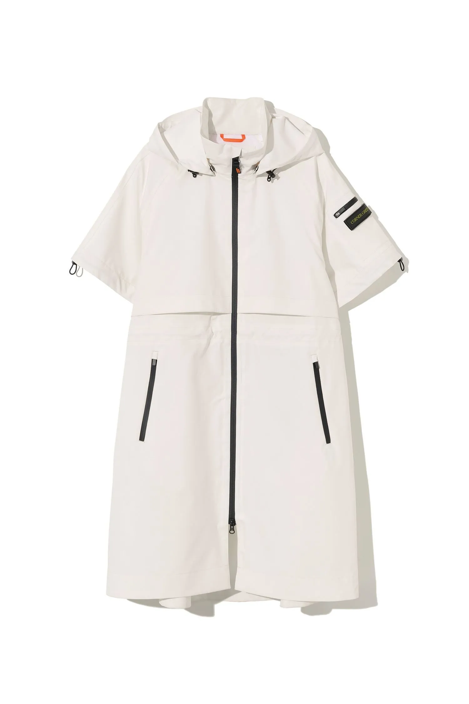 NEO SWING Womens Golf Raincoat - CREAM