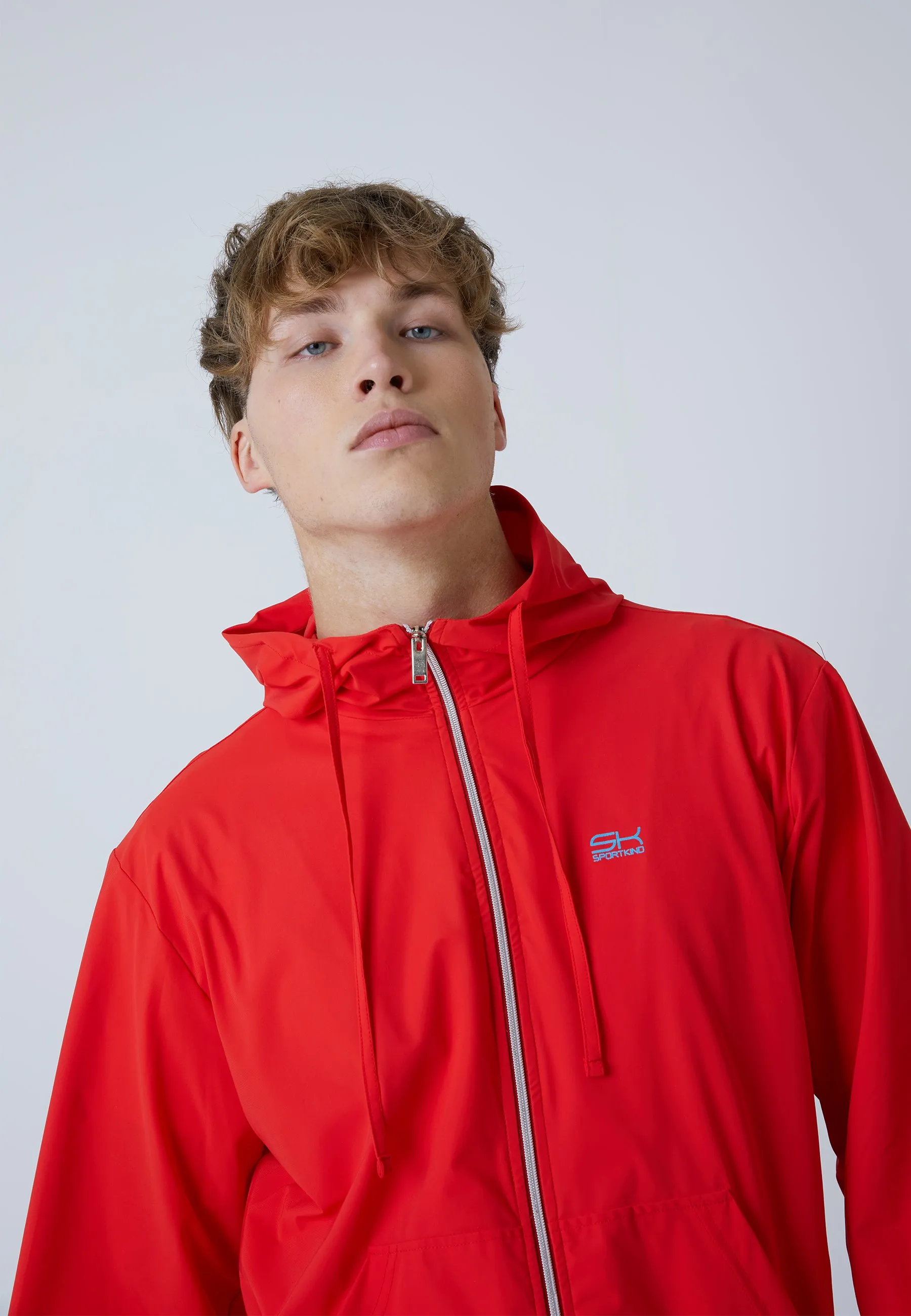 Tennis Court Jacket, red