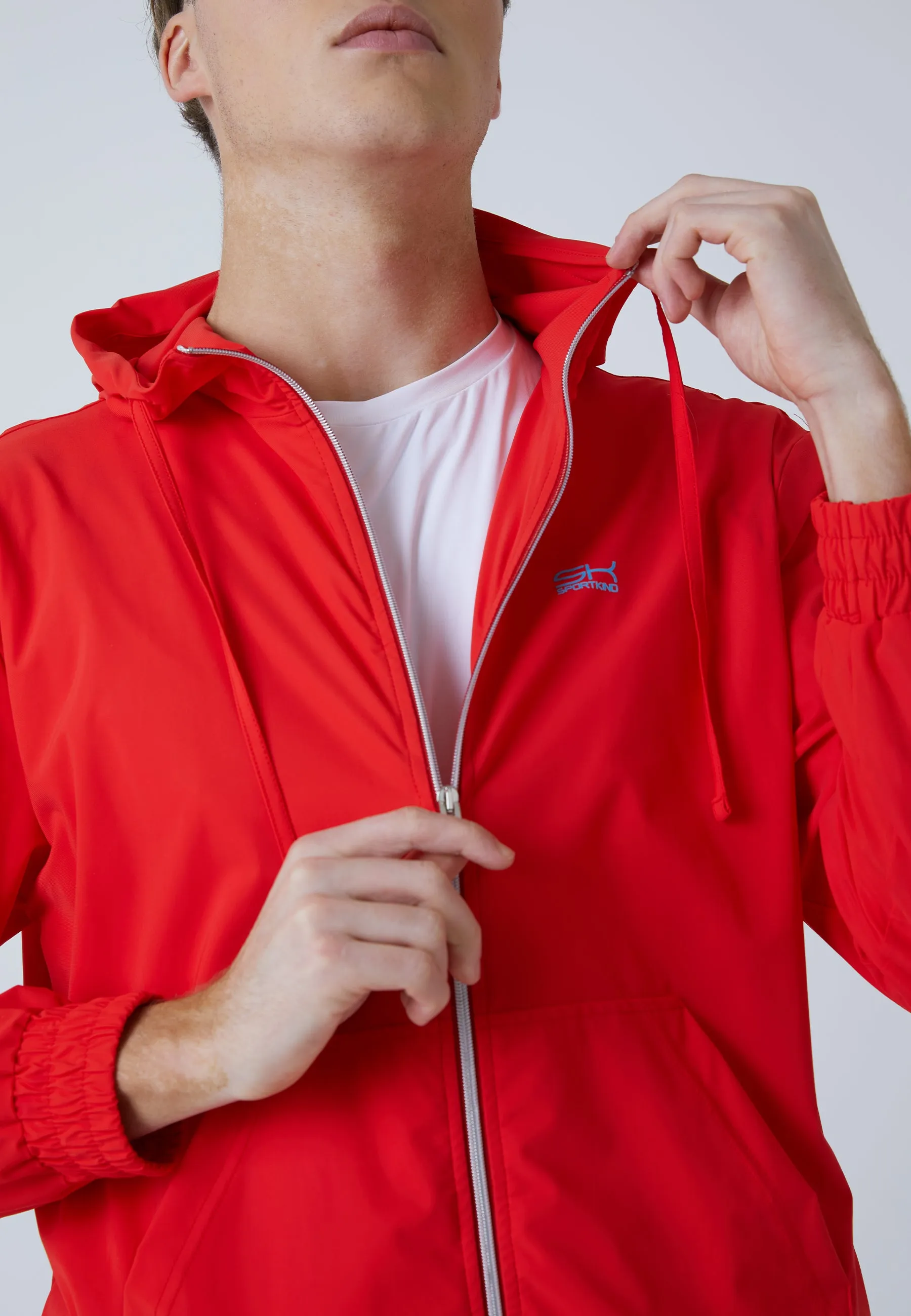 Tennis Court Jacket, red